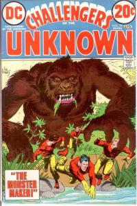 CHALLENGERS OF THE UNKNOWN 79 VG+ April 1973 COMICS BOOK