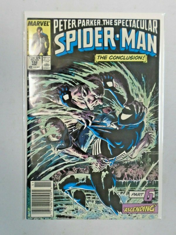 Peter Parker The Spectacular Spider-Man #132 Kraven 6.0 FN (1987)