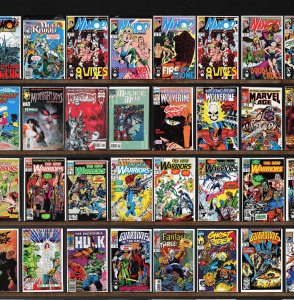 Huge Lot 150+ Comics with The New Warriors, Namor, The Sub Mariner & More!