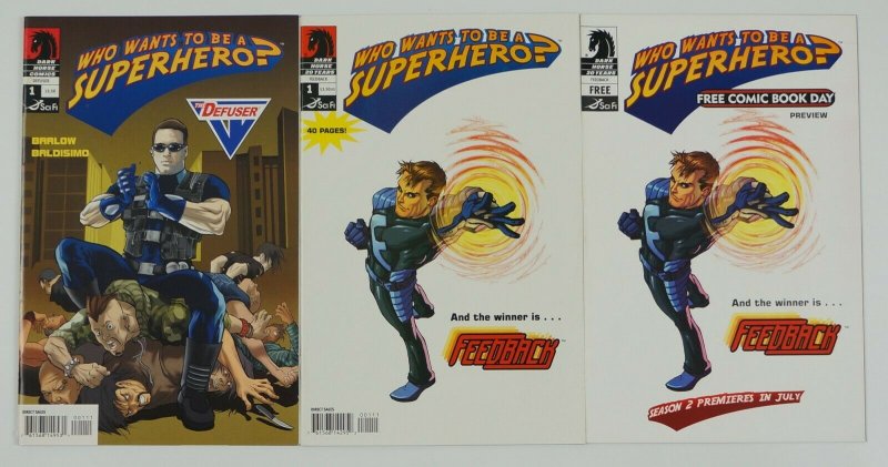 Stan Lee's Who Wants To Be A Superhero? #1-2 VF/NM complete series + preview