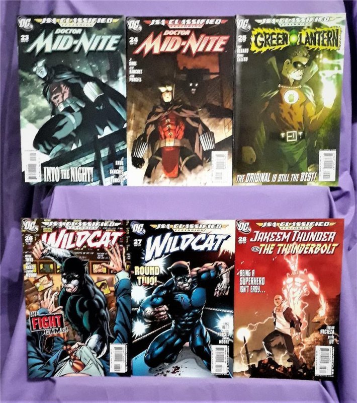 JSA CLASSIFIED #23 - 28 Green Lantern Wildcat Doctor Mid-Nite (DC 2007)