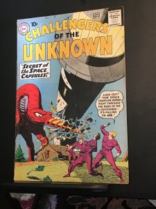 Challengers of the Unknown #17 (1962) fine condition!