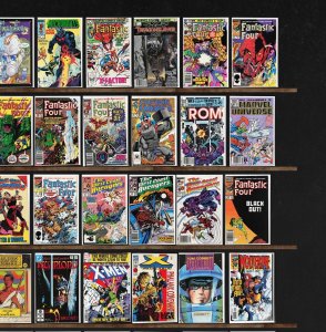 Huge Lot 140+ Comics with Fantastic Four, West Coast Avengers & More!