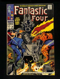 Fantastic Four #80 1st Appearance Living Totem!