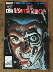 The Terminator #1 Now Comics VF- 1988