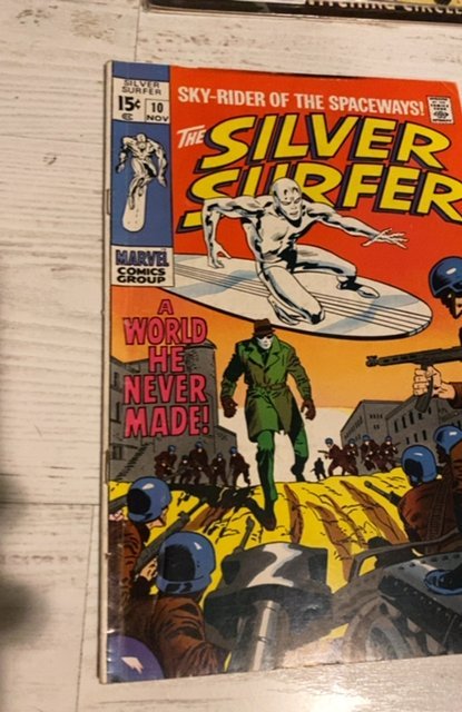 The Silver Surfer #10 (1969)the world he never made