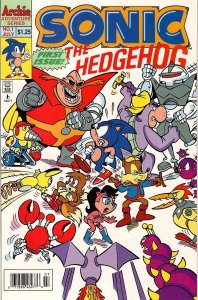 Sonic the Hedgehog #1 (1993) Clean NM copy