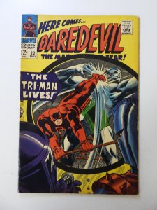 Daredevil #22 (1966) VG condition 1 1/2 tear back cover