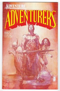 Adventurers #1 Variant Cover (1988)
