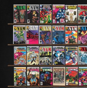 Huge Lot 150+ Comics with The 'Nam, Marvel Comics Presents & More!