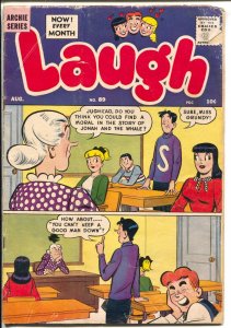 Laugh #89 1956-Betty-Veronica-Katy Keene--FR/G