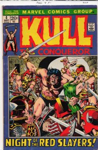 Kull, the Conqueror #4 (1972) Kull