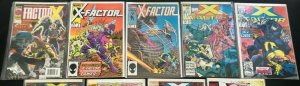 X-FACTOR 9PC LOT (VF) +FACTOR X!! 1986-92 