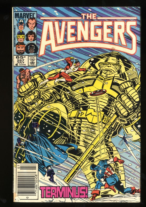Avengers #257  1st Nebula! Marvel Comics Thor Captain America
