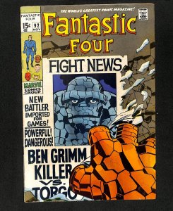 Fantastic Four #92