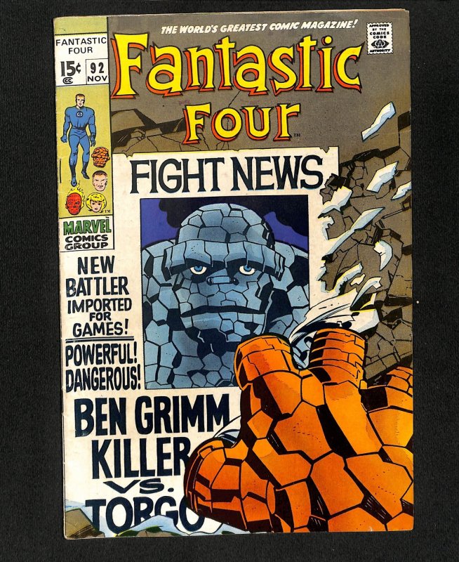 Fantastic Four #92