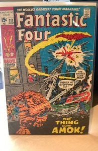 Fantastic Four #111 (1971) 6.5 FN+
