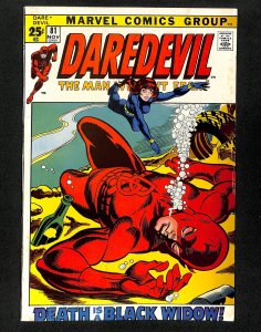 Daredevil #81 1st Black Widow Story!