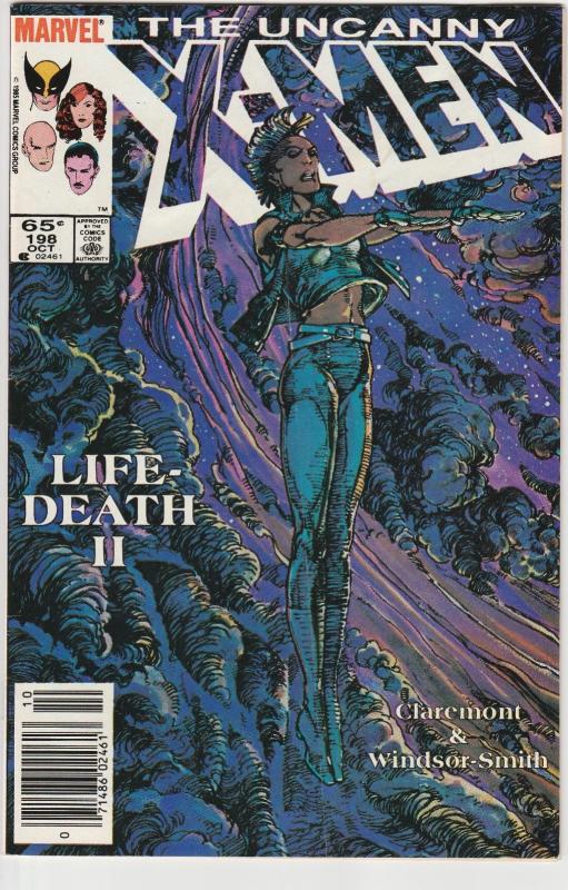 4 The Uncanny X-Men Marvel Comic Books # 197 198 199 200 Wolverine Cyclops WM6