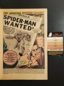 Amazing Spider-Man 70 (1968) F (6.0) 1st app. Vanessa Fisk in cameo |