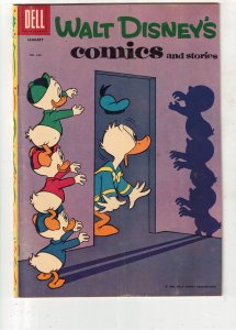 Walt Disney's Comics and Stories #244 (1961) Scrooge Carl Barks! VG/FN M...