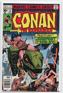 Conan the Barbarian #74 (1977) Conan