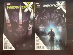 Weapon X #7 (NM) #8 (VF/NM) Marvel 2017