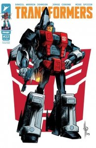Transformers #22 2nd Ptg Cvr B Jason Howard Autobot Var Image Comics Comic Book