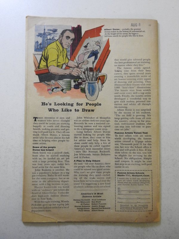 Fantastic Four #8 (1962) GD Condition 1 in spine split, stamp bc