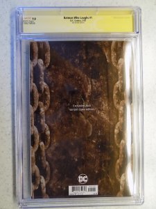 BATMAN WHO LAUGHS # 1 CGC SS 9.8. JOCK AND SYNDER