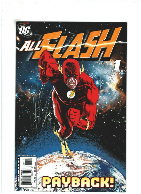 All Flash #1 NM- 9.2 DC Comics 2007 Barry Allen