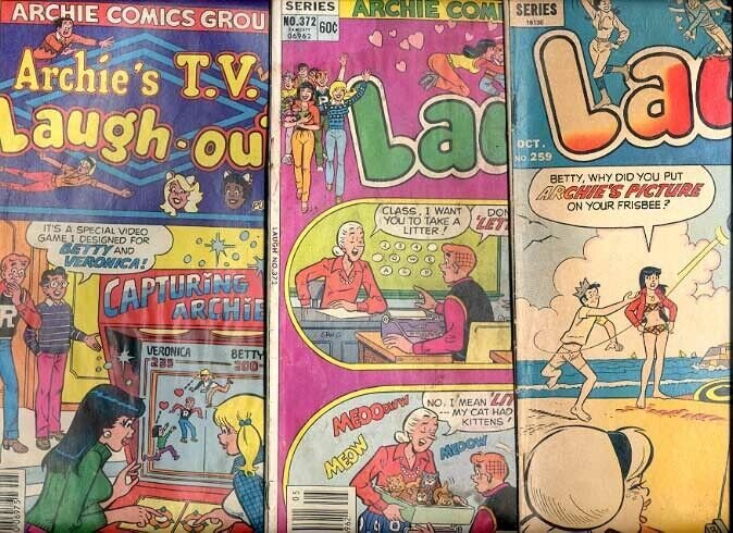 LAUGH #259/275/372-ARCHIES TV LAUGH #85-LOT 7