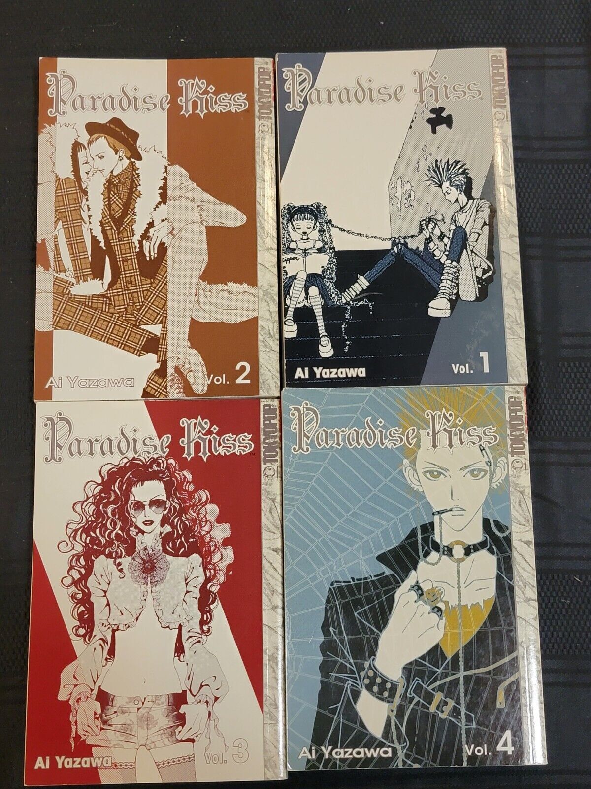 Paradise Kiss 1-4 Manga Set - Tokyopop 1 2 3 4 Ai Yazawa English  645573044602 | Comic Books - Modern Age