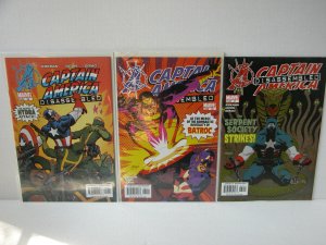 CAPTAIN AMERICA: #29 - 31 - DISASSEMBLED - FREE SHIPPING