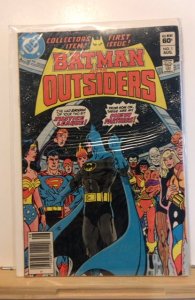 Batman and the Outsiders #1 Newsstand Edition (1983)