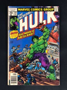 The Incredible Hulk #219 (1978)