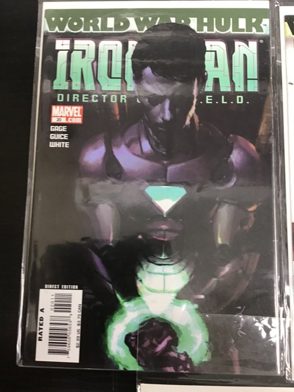 7PC INVINCIBLE IRON MAN LOT (9.2) #17-23!! 2007