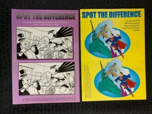 1999 I LOVE TO READ BATMAN & SUPERMAN Magazine #45 46 VF/VF+ Redan