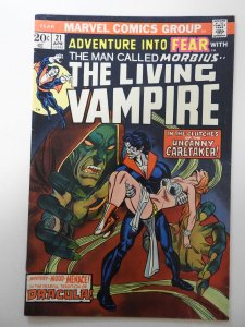 Adventure into Fear #21 (1974) VG Condition MVS intact! moisture stain