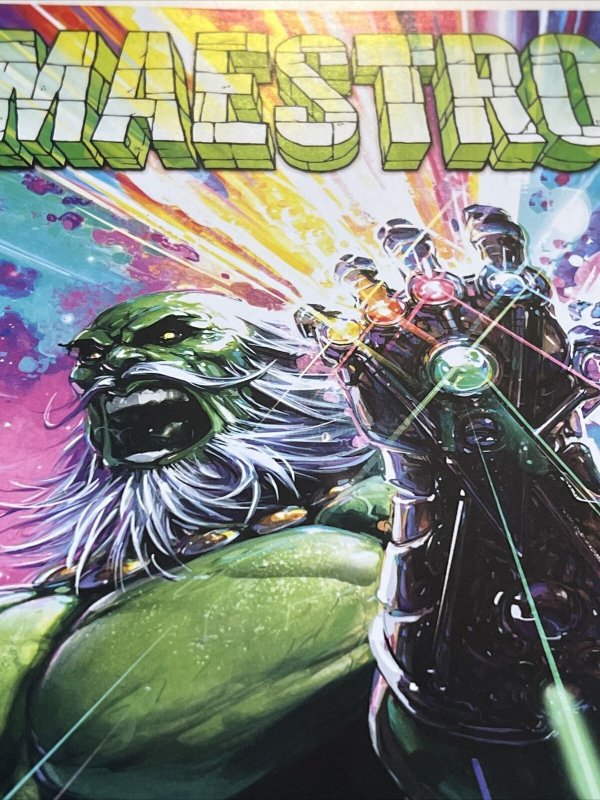 MAESTRO #1 (2020) CLAYTON CRAIN VARIANT / Infinity Gauntlet Venom Homage!!