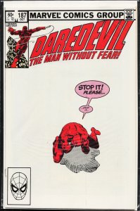 Daredevil #187 (1982) Daredevil [Key Issue]