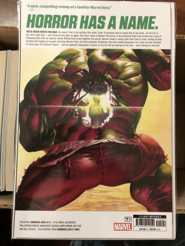 Immortal Hulk: Or Is He Both? Vol. 1 TPB (2018) NM