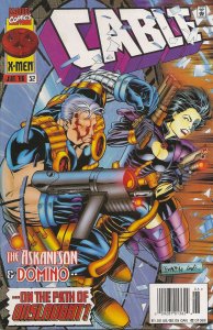 Cable #32 (Newsstand) VG ; Marvel | low grade comic Jeph Loeb