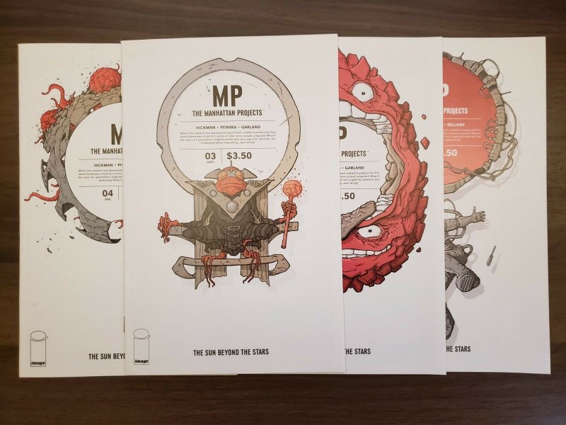 Manhattan Projects The Sun Beyond The Stars (2015) #1,2,3,4 Jonathan Hickman