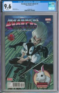 Marvel Comics Deadpool: Back In Black #3 CGC 9.6 Cullen Bunn