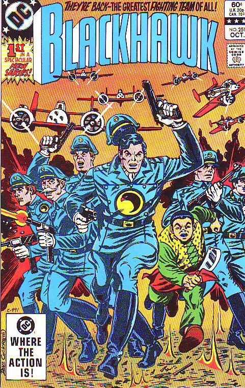 Blackhawk #251 (Oct-82) NM- High-Grade Black Hawk, Chop Chop, Olaf, Pierre,Ch...