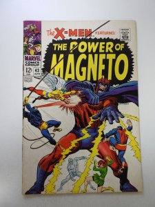 The X-Men #43 (1968) VG/FN condition ink front cover