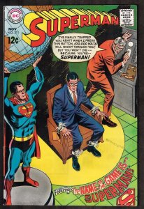 Superman #211 ~ You, Too, Can Be a Super-Artist! ~ 1968 (8.0) WH