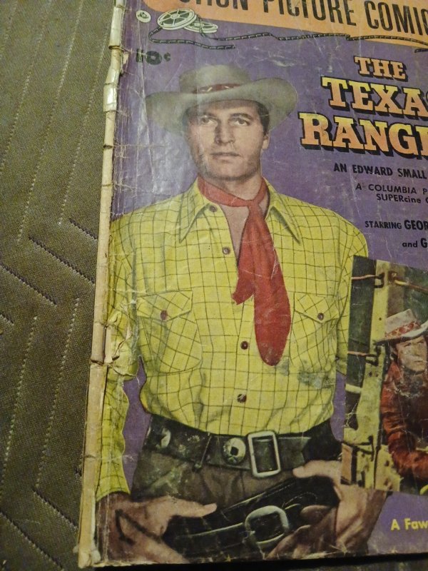 (1951) FAWCETT MOTION PICTURE COMICS #106 TEXAS RANGERS PHOTO COVERS Gale Storm