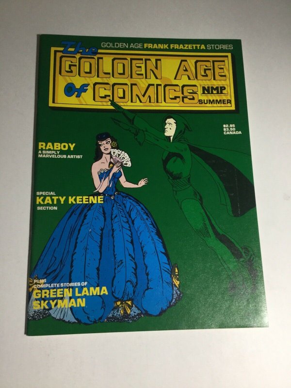 The Golden Age Of Comics Summer 1982 Vf/Nm Very Fine/Near Mint 9.0 NMP